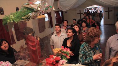 San Expedito cobijó a miles de feligreses que peregrinaron en Bermejo