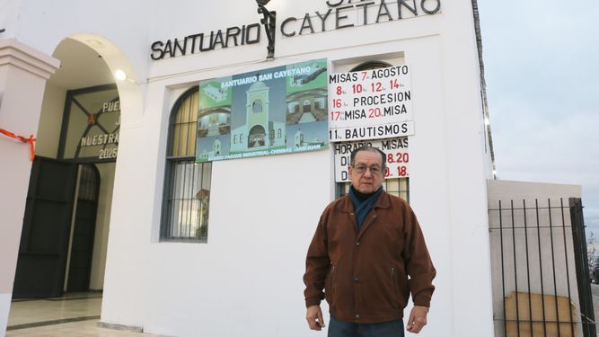 Carlos, el fiel guardián del hogar de San Cayetano en Chimbas