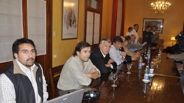 Gioja, y un encuentro con principales exportadores de zapallitos