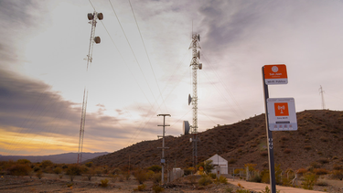 Instalaron la segunda antena a través de la cual se pueden conectar a FiWi en caso de emergencia quienes viajan por la Ruta 40, en el tramo que une a la Capital de San Juan con Jáchal.
