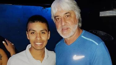 Rafa Di Zeo, líder de la barra de Boca, de fiesta en la noche sanjuanina