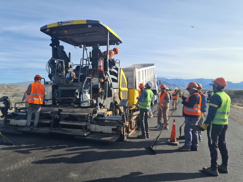 Vialidad Nacional trabaja en el paso de Agua Negra.