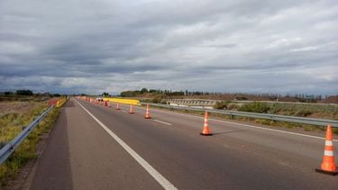 Habilitaron el tramo de Ruta 40 que estaba intransitable por la creciente durante el fin de semana
