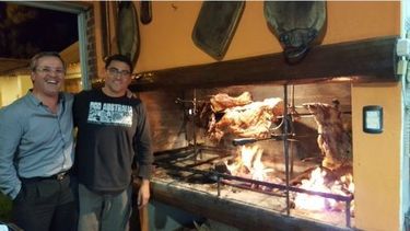 Doman “promocionó” la punta de espalda sanjuanina