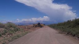 Inician la pavimentación del Circuito Fiorito en Sarmiento
