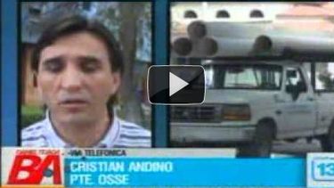 Volvió el agua potable en Bermejo tras las lluvias