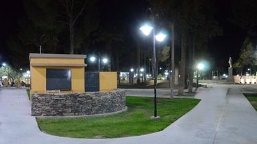 Mirá cómo quedó la nueva plaza de Jáchal