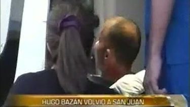Hugo Bazán volvió a San Juan y se recupera con sus familiares