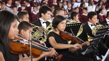 La Orquesta Sinfónica Juvenil de Niñez celebra 10 años de vida