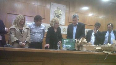 Gioja adelantó un pronóstico de agua muy parecido al del año pasado