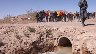 Uñac inauguró en Mogna una planta potabilizadora de agua
