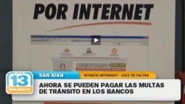 Ya se pueden pagar multas de tránsito por internet