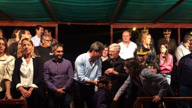 Buen clima y emoción en una nueva Vigilia de Malvinas