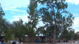 Impactante inundación en Sarmiento