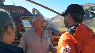 Refugio Sardina: cuatro helicópteros en cuestión de horas