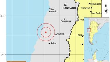 Tembló fuerte en Chile y se sintió en San Juan