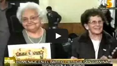 Distinguieron a vecinos del barrio Patricias Sanjuaninas