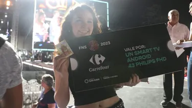 La fiesta de los premios en la previa del espectáculo final de la FNS