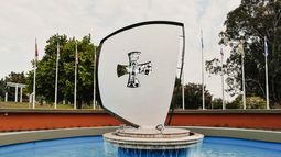 Después de 20 años, volvió a funcionar la Fuente de las Américas