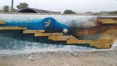 El circuito de murales de la Difunta Correa se terminó con una obra única