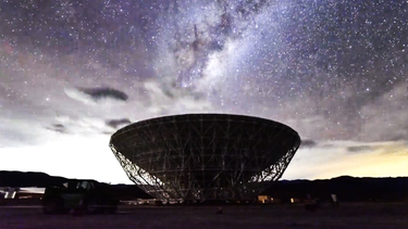 Desde agujeros negros hasta el nacimiento de una estrella, así funcionará el radiotelescopio que se está levantando en Barreal