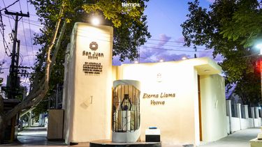 Video: el monumento construido por presos para homenajear a las víctimas del terremoto del 44 en San Juan