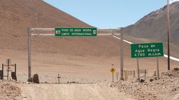 Paso de Agua Negra: cerrado temporalmente por desprendimientos del terreno