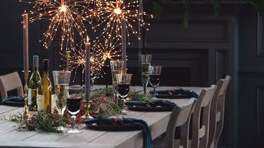 La elección de la ubicación de la mesa de Navidad tiene mucho peso.