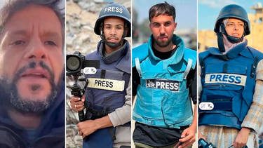 Franja de Gaza: Israel bombardeó un hospital y mató a 20 personas, entre ellos 5 periodistas
