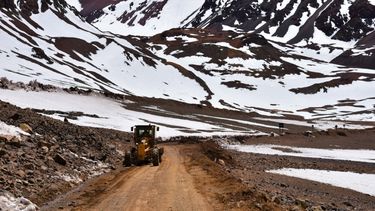 Avanzan las obras para abrir el paso de Agua Negra en pocos días