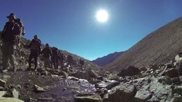 Video: así se entrena el RIM 22 en el Mercedario