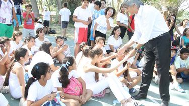 Chicos y grandes festejaron en el final de las colonias de verano