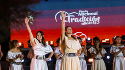 Estas son la Primera y Segunda Paisana de la Fiesta de la Tradición en Jáchal