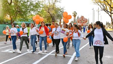 La semana de prevención del suicidio en San Juan cerró con una caminata saludable