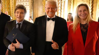 En medio del escándalo por el Caso $Libra, el presidente Trump posteo una frase de Javier Milei