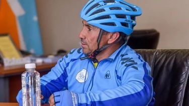 Día del Parkinson: el sanjuanino que recorre el país en bici para generar conciencia