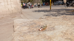 Encontraron una bala a muy pocos metros de una escuela en Albardón Encontraron una bala a muy pocos metros de una escuela en Albardón