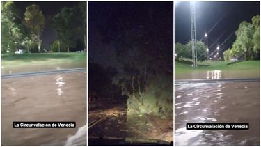 Calles anegadas, derrumbe de casas y reclamos: lo que dejó la tormenta en San Juan