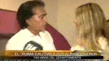 El Puma se encontró con Cande Buasso en la Fiesta de Albardón