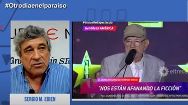 Sergio Eiben le respondió con dureza a Norman Briski, el actor que defendió a los grupos de Hamas y Hezbollah en el conflicto con Israel.
