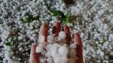 ¡Cerrá las ventanas!: alerta por ventarrón de viento Sur y granizo para esta noche en San Juan