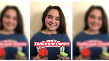 Hermoso gesto: vende golosinas para pagar una operación de su sobrina