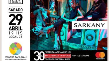 Sarkany celebra sus 12 años en San Juan con un cocktail privado y super descuentos