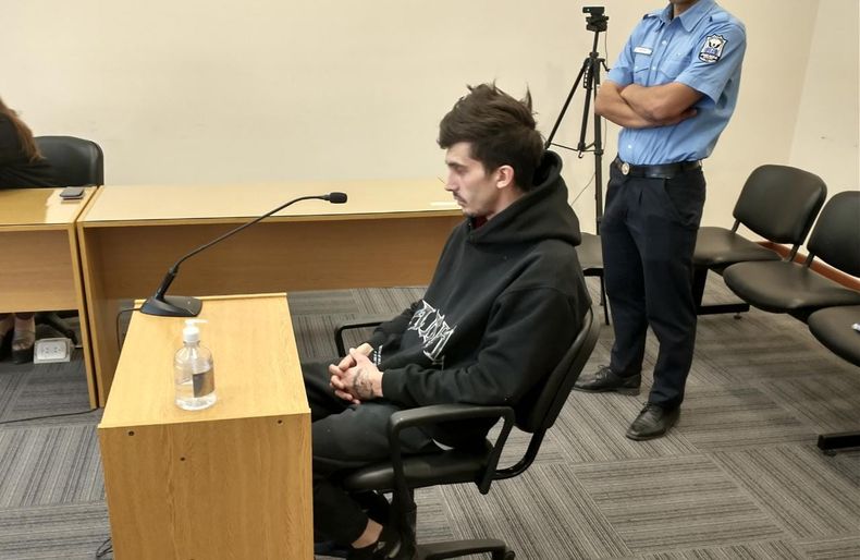 Rodrigo Cid, el joven condenado frente al juez