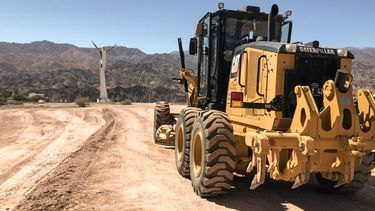 Empezaron las obras para mejorar los accesos al Cristo Redentor de Calingasta