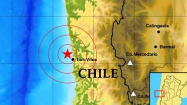 Un sismo de 5,6 grados en Chile asustó en el departamento Barreal