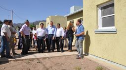 Gioja en Valle Fértil: Vivienda, asfalto, agua y un pedido de cloacas