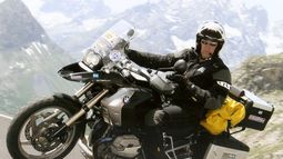 El motoquero sanjuanino Ariel Giaccaglia se prepara para concretar su primer desafío a Alaska