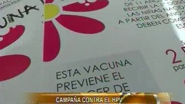 Lanzaron la campaña de vacunación contra el Virus del Papiloma Humano