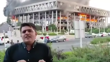 La televisión iraní fue bombardeada por Israel mientras transmitía en vivo